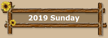 2019 Sunday